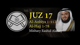 Murottal Juz 17 Syaikh Mishary Rashid Alafasy arab, latin, & terjemah