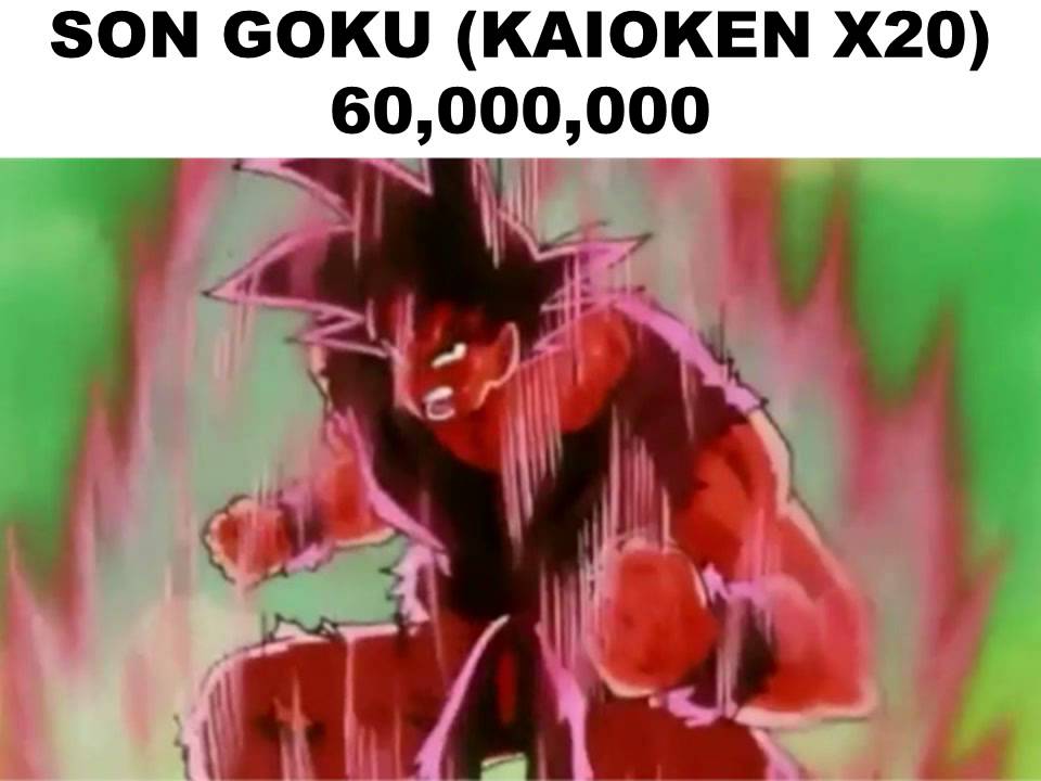 My Offical Frieza Saga Power Levels