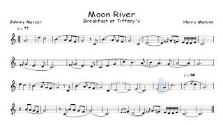 Moon River (trumpet solo) sheet music