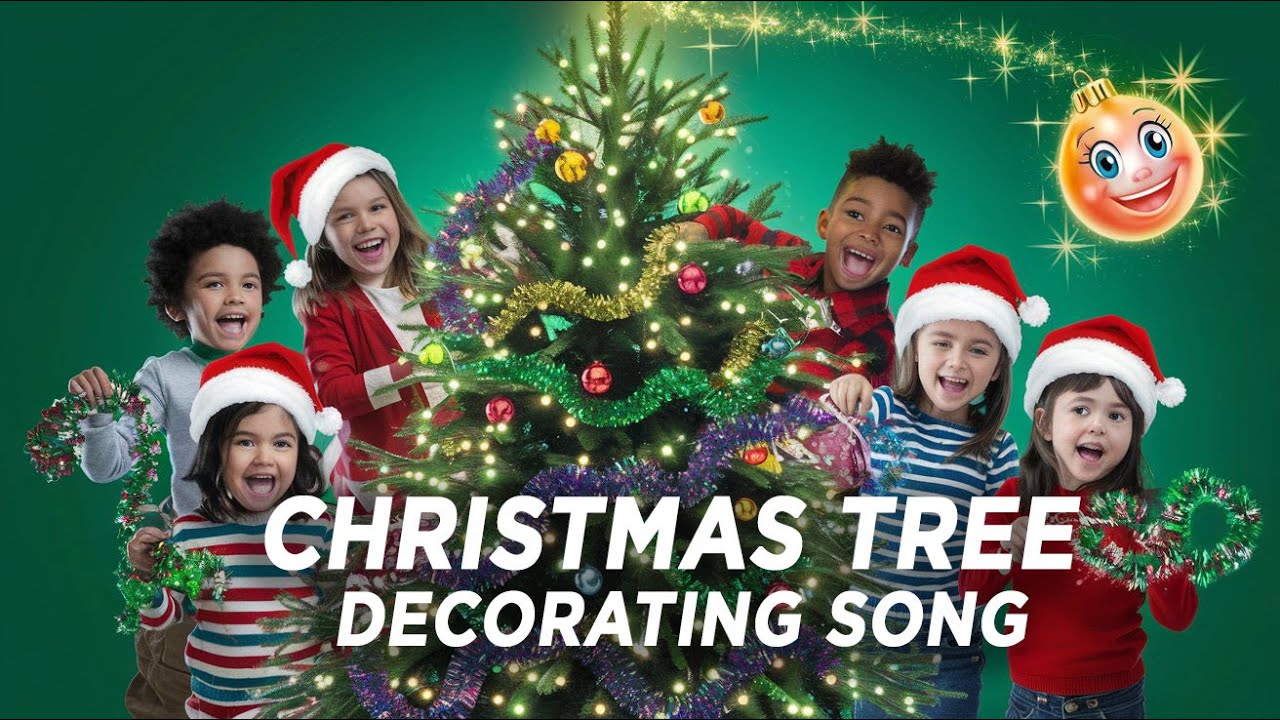 Decorate the Christmas Tree | Fun Holiday Song for Kids | Sing Along ...