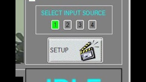 NETmc DVR input switching