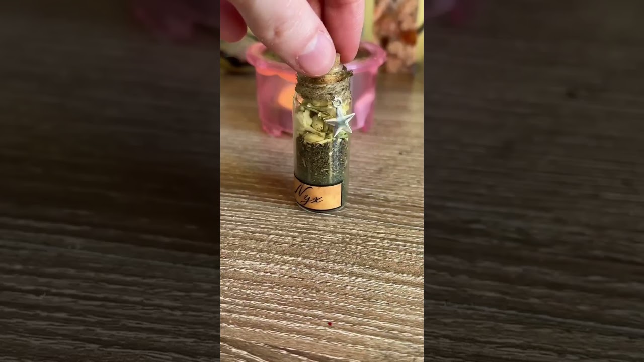 Making a Nyx spell jar! 
