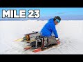 Jet Powered Sled vs 38 Miles of Ice!