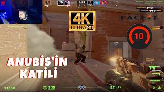CS2 - Faceit +2500 ELO | ANUBİS'İN KATİLİ ! de_anubis (CS2 Gameplay)