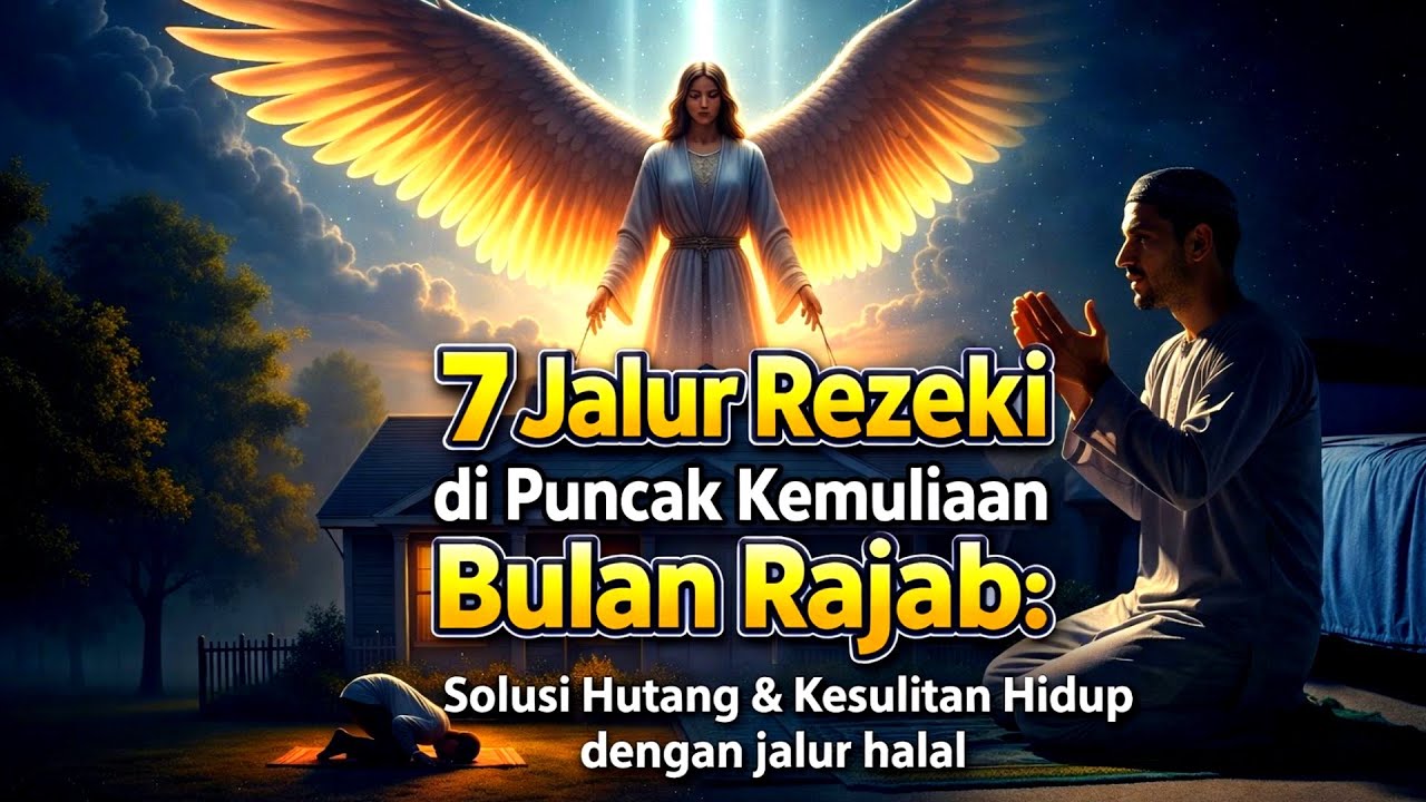 7 Jalur Rezeki di Puncak Kemuliaan Bulan Rajab: Solusi Hutang & Kesulitan Hidup