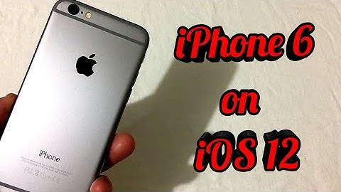 iPhone 6 on iOS 12 - Should You Update? Plus Speed Test.