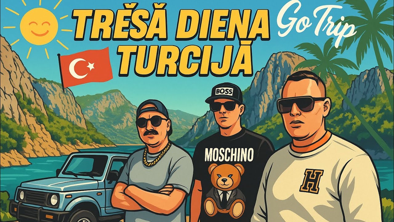 🇹🇷TREŠĀ DIENA - PELDE PA PLIKO UN BRAUCIENS UZ GREEN CANYON AR SUZUKI SAMURAI🇹🇷