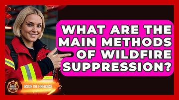 What Are the Main Methods of Wildfire Suppression? - Inside the Firehouse