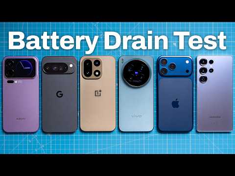 OnePlus 15 против Vivo X300 Pro, iPhone 17 Pro Max, Galaxy, Pixel, Xiaomi – тест батареи