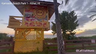 Kamaole Sunset Flow - Kihei’s Golden Hour - Maui Hawaii (@LetVisitWorld)