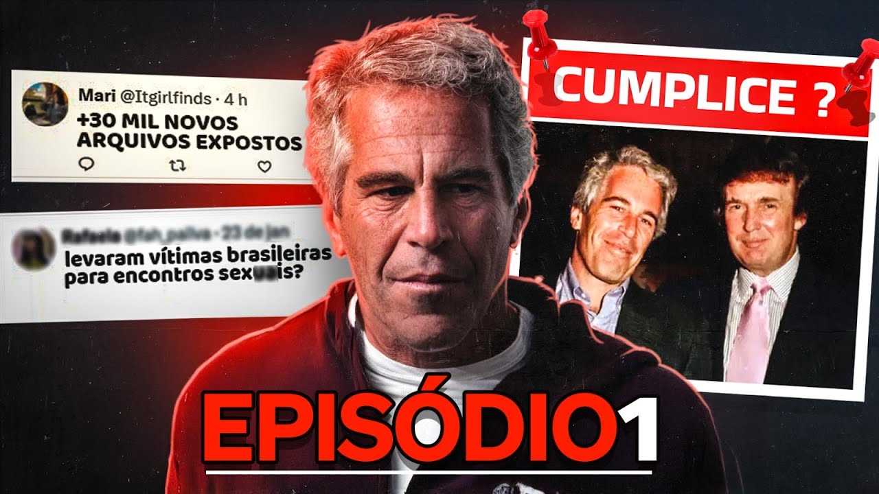 REVELAÇÕES NO CASO JEFFREY EPSTEIN | CRIMINOSOS #41