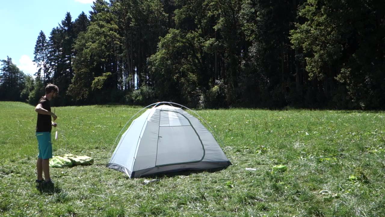 Lều Xuất khẩu Campo Grande 3 4 Person Set up | VAUDE