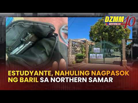 Grade 10 student caught bringing firearm in Northern Samar school | (02 October 2026)