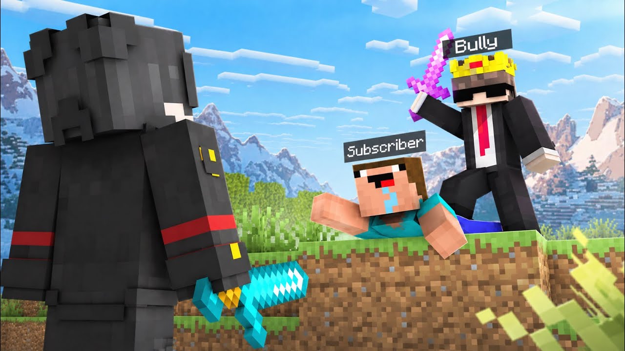 How I Saved My SUBSCRIBER From Bullies in Minecraft SMP 