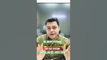 All about storage services- *SAN,NAS* *fat file system* #teachmecloud #systemassistant