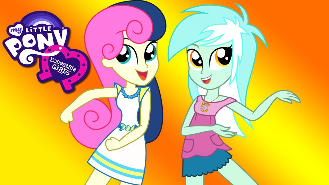 Equestria Girls Lyra And Bon Bon