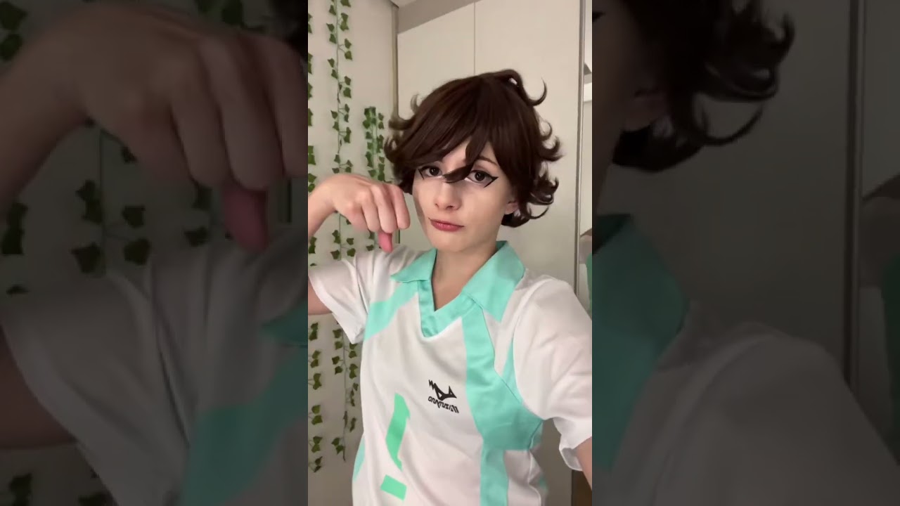 O maior vilão dos animes é... #Cosplay #Haikyuu #Oikawa #Shorts