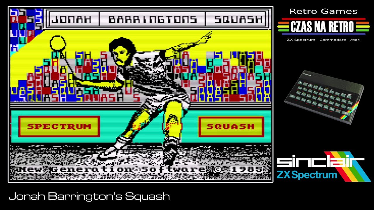 Jonah Barrington's Squash (1985) - ZX Spectrum - YouTube