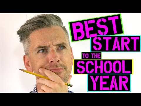 Hoe de beste te starten om het schooljaar | High School Teacher Vlog
