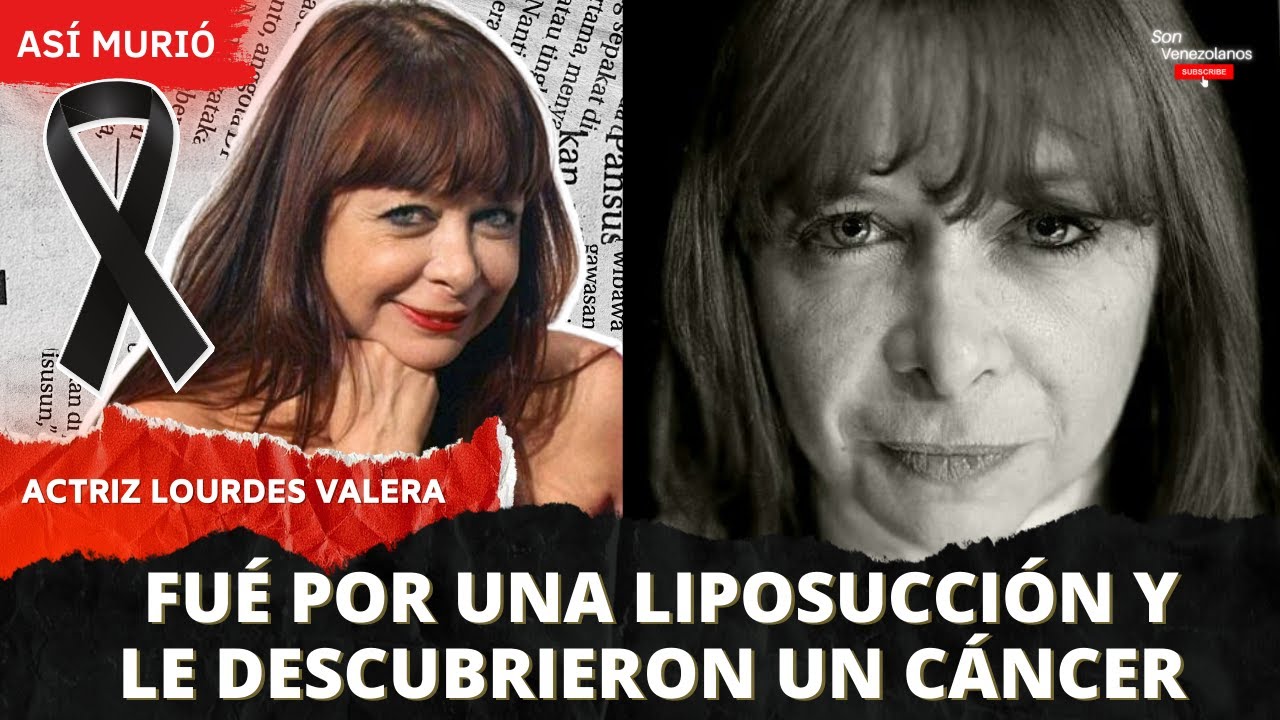 ASÍ MURI0 LA ACTRIZ LOURDES VALERA / DETALLES QUE NO SABIAS YouTube
