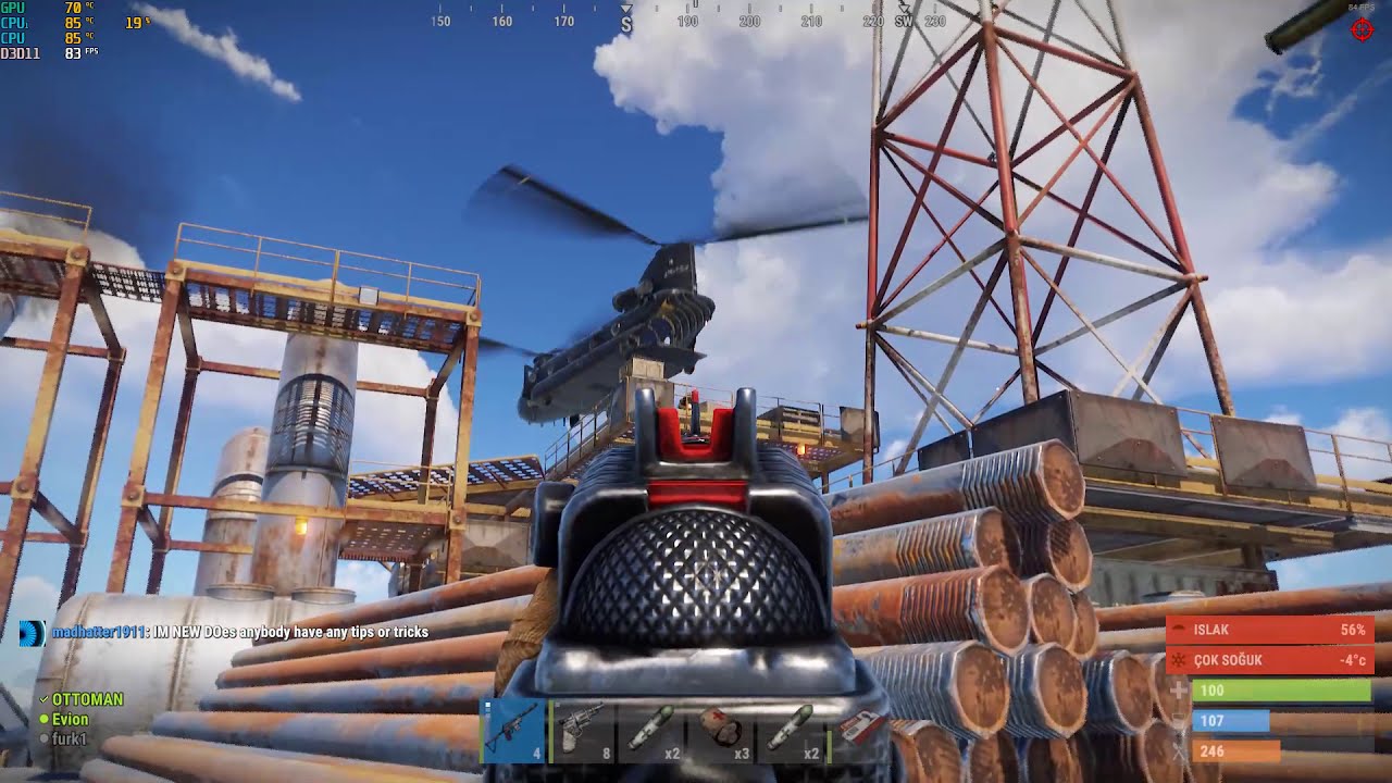 RUST / LARGEE OİL RİG / FARM / (RUST THREE...) YouTube