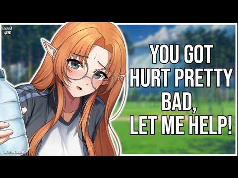 3DIO ASMR | Class President Nemu takes you to the Nurse's Office 🩹🌤️| Personal Attention
