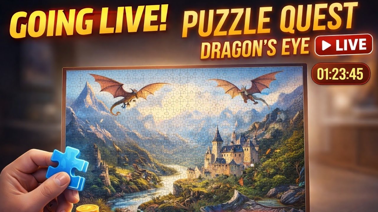 Jigsaw Puzzle/Almost max slots/Live !