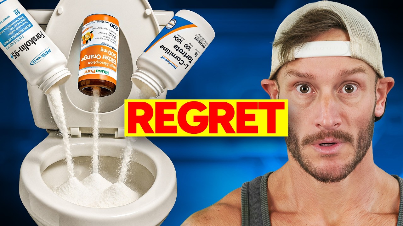 I Highly Recommend You NEVER Take These Supplements (especially to lose fat)