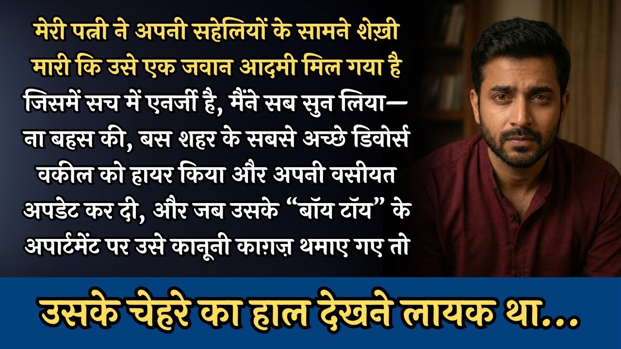 मेरी पत्नी ने अपनी सहेलियों को शेख़ी मारी: “मुझे एक जवान आदमी मिल गया है, जिसमें सच में एनर्जी है।”