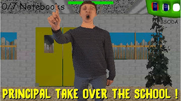 Principal take over the school !(ENDING) - Baldi