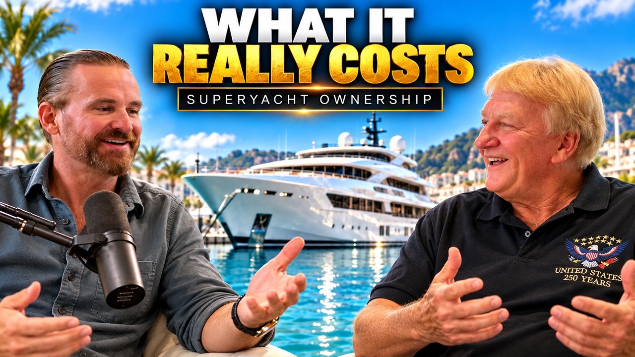⁣Superyacht Ownership Explained by an Actual Owner