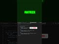 Matrix Text Animation in Pure CSS! | Glitch + Rain Effect #shorts #htmlcss #webdesign #purecss