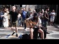 Epic Street Performance - Irish Dancer & Guitarist - Dublin