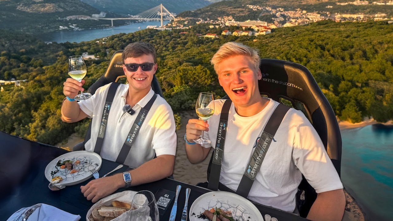 Aftensmad 50 meter oppe i luften!