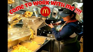 COME TO WORK WITH ME || MCDONALDS EDITION #cometoworkwithme #mcdonalds #firstjob #teenjobs #fastfood