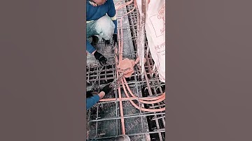 CHAIN BLOCK USED FOR COLUMN REBARS ALIGNMENT