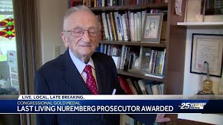 Last living Nuremberg prosecutor awarded Congressional Gold Medal