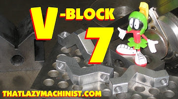 V-BLOCK PART 7, mill, shaper and surface grinder 101 Marc L