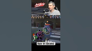 Haze 1v1 Abrams! Ultimate Duel Deadlock New MOBA Game #deadlock #newgame #moba
