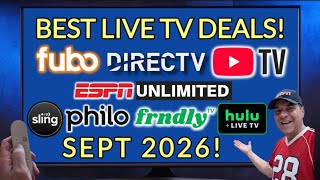 BEST LIVE TV DEALS Sept-26