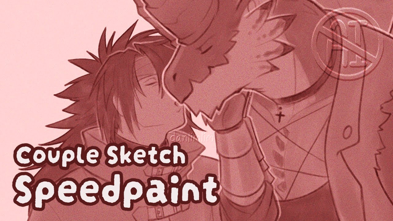 🎨🖌️Draw With Me - Couple Sketch for JuniperW - Clip Studio Paint Speedpaint