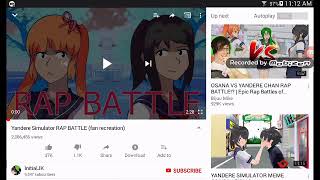 Osana Reacts To Epic Rap Battles Of Akademi Osana Najimi Vs Ayano Aishi