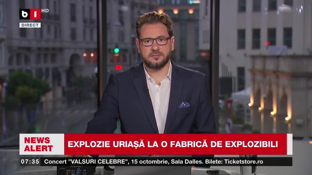 Explozie devastatoare la o fabrica de explozibili_Știri B1TV_11 oct ...