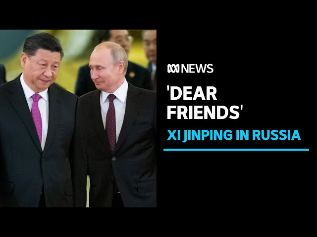 China's Xi arrives in Moscow to play peacemaker | ABC News