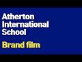 Atherton International School in Motion : 2026 Typography