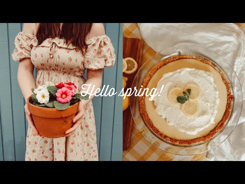 welcoming spring | cottagecore | slow living vlog