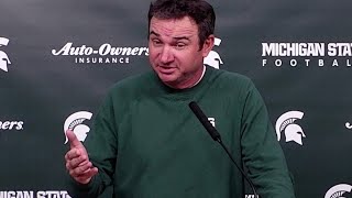 Jonathan Smith | Pre-Indiana, On Pressure, Expectations and Corrections | Michigan State Football