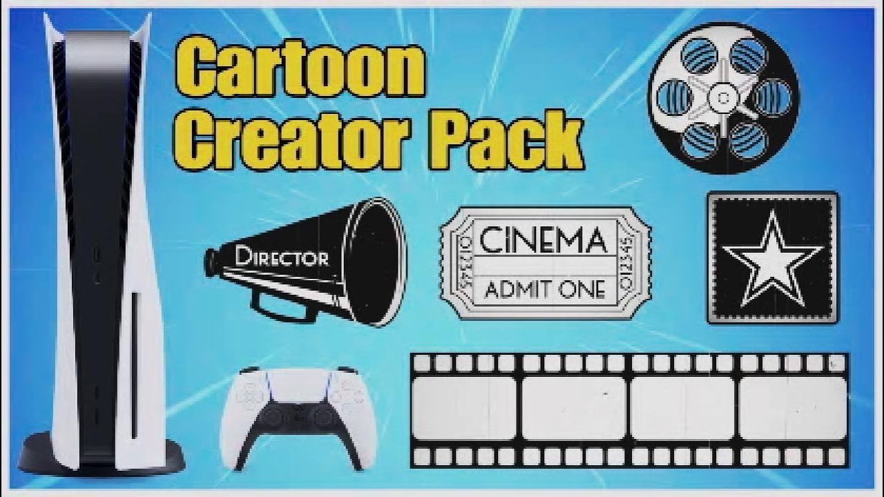 Cartoon Sharefactory Studio Creator Pack - PS5