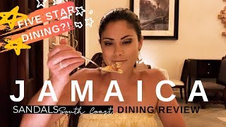 A 5 STAR DINING Experience?? | SANDALS JAMAICA SOUTH COAST | Travel Vlog | Livin' La Vida Leisha