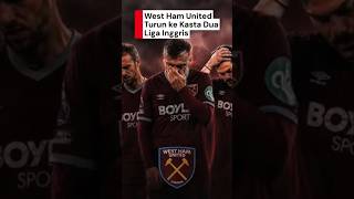 West Ham United Terdegradasi dari Premier League! #sepakbola #football #fyp
